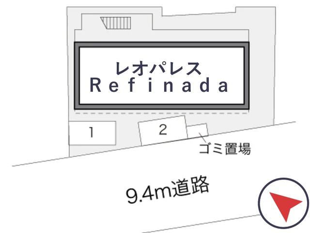 レオパレスRefinada駐車場【20226】の駐車場写真