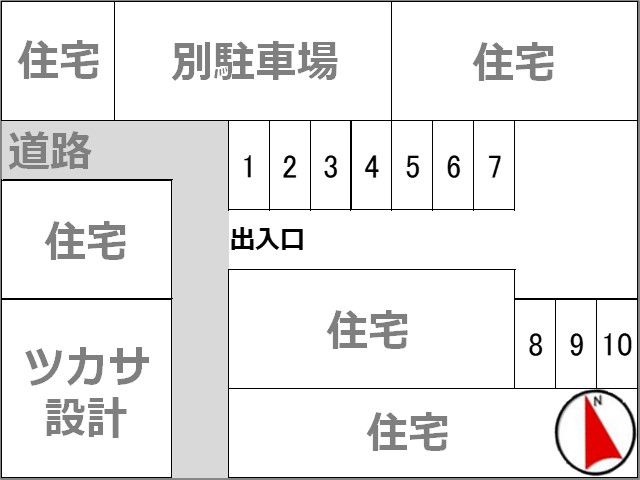 駐車場区画図