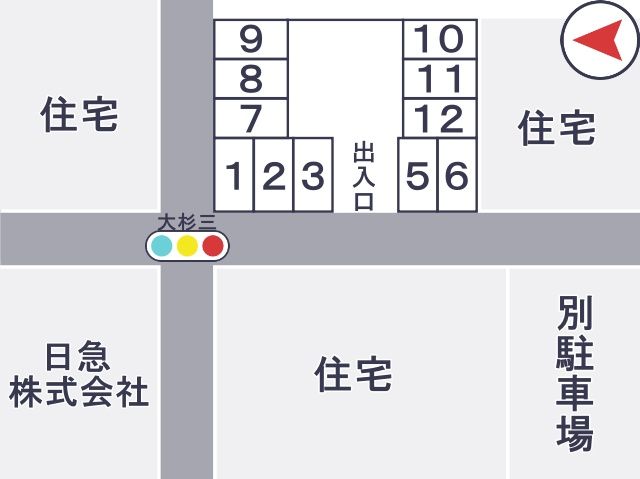 駐車場区画図