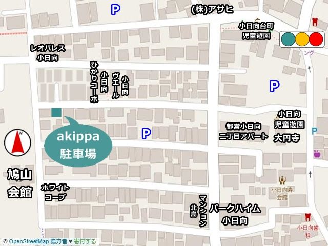 駐車場周辺地図