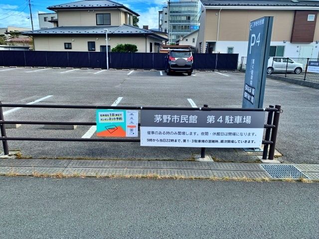 茅野市営市民館第4駐車場の駐車場写真