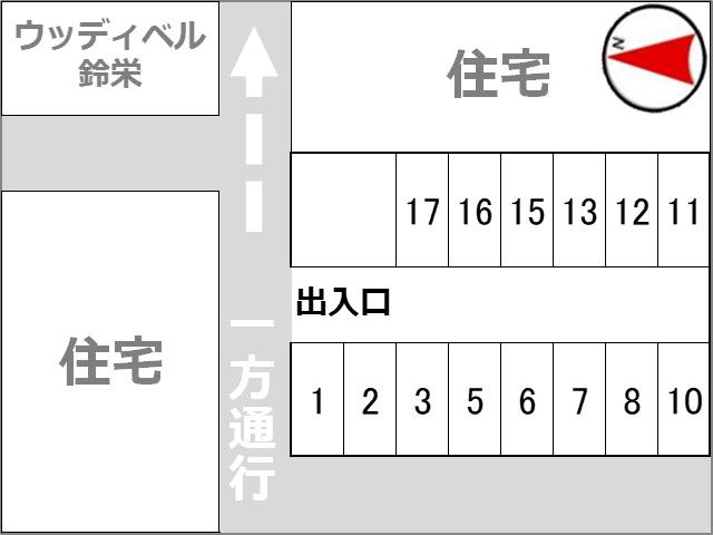 駐車場区画図