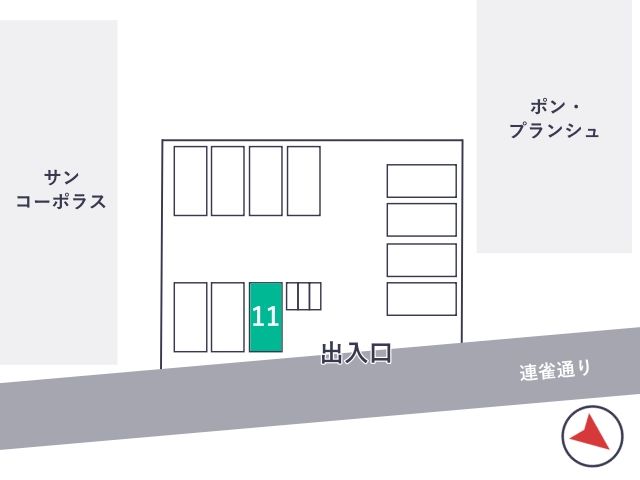 駐車場区画図