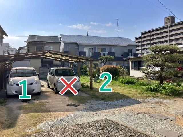 伊福町3丁目17-23駐車場【2】の駐車場写真