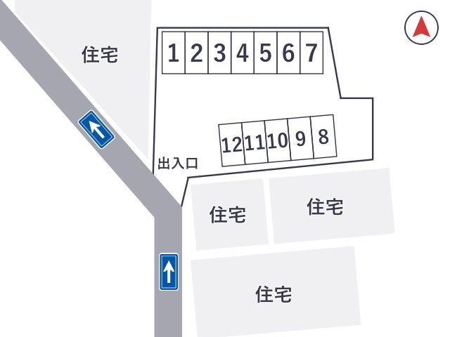 駐車場区画図