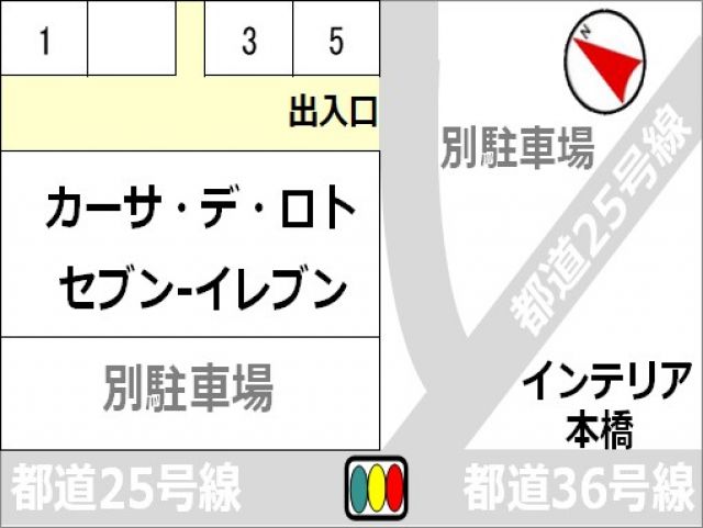 駐車場区画図
