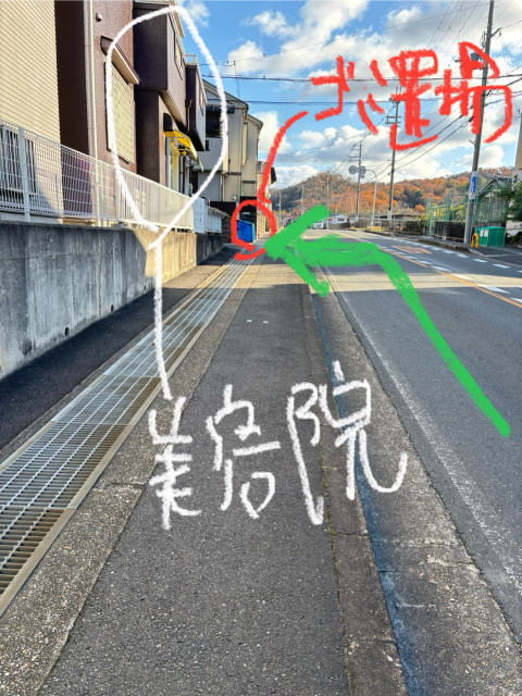 私市6丁目3-6戸建駐車場の駐車場写真