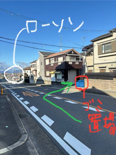 私市6丁目3-6戸建駐車場の駐車場写真