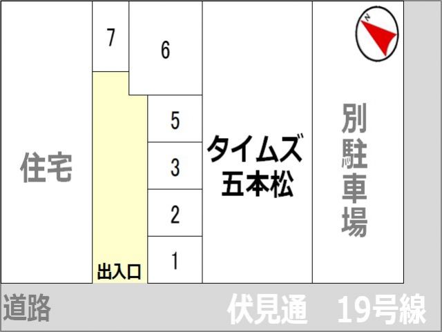 駐車場区画図