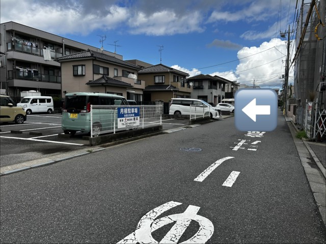 薬円台6丁目18-26駐車場②の駐車場写真