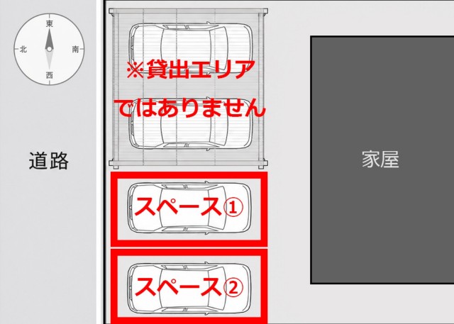 宮崎神宮西駐車場の駐車場写真
