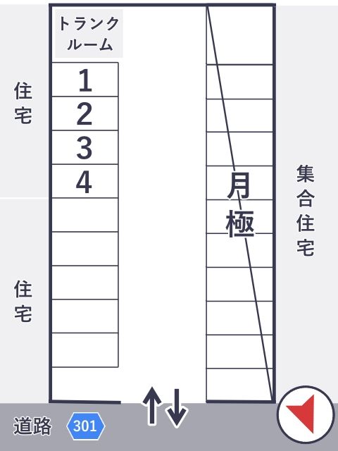 大津港駅前第1駐車場の駐車場写真