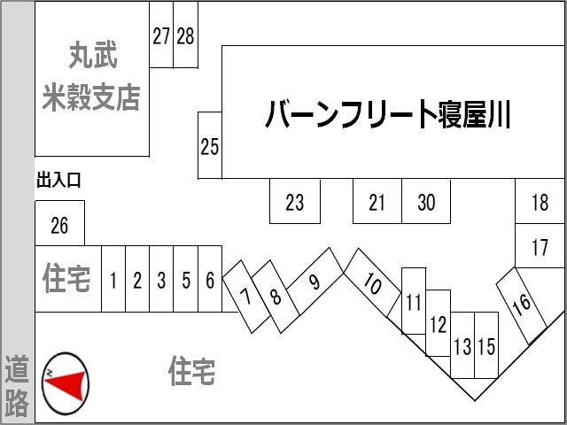 駐車場区画図