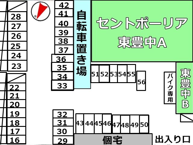 5 区画図確認のうえ、必ず予約したスペースにご駐車ください。