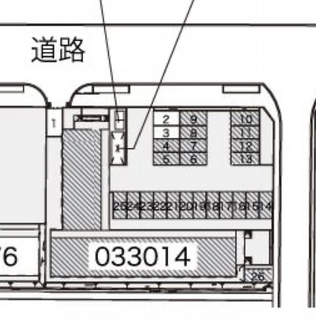 中央2丁目7-2駐車場の駐車場写真