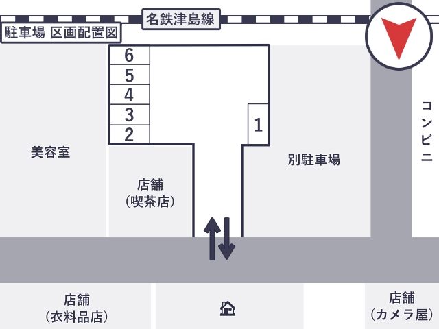 七宝駅前第2駐車場の駐車場写真