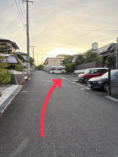 本城駅まで徒歩約2分（180m）駐車場の駐車場写真