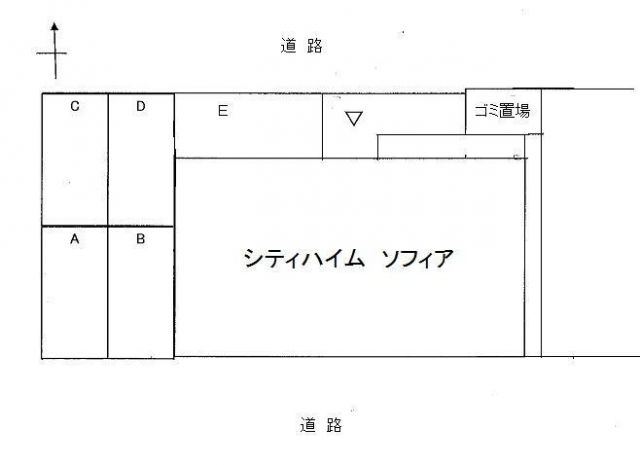 シティハイム ソフィア駐車場の駐車場写真