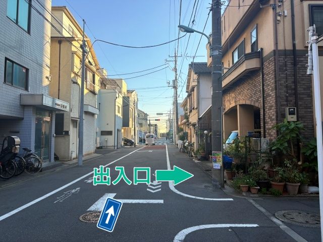 [2eb49]本羽田1丁目▽個宅アキッパ駐車場の駐車場写真