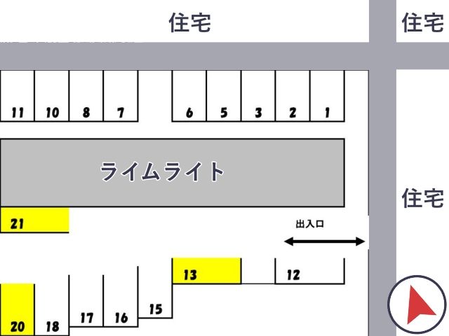 LIME LIGHT 駐車場の駐車場写真
