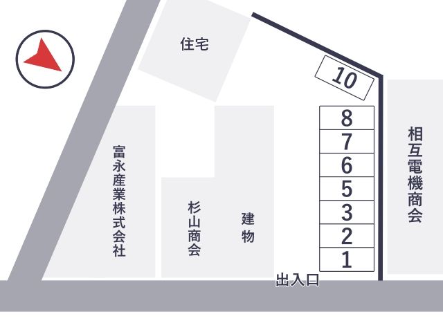 駐車場区画図