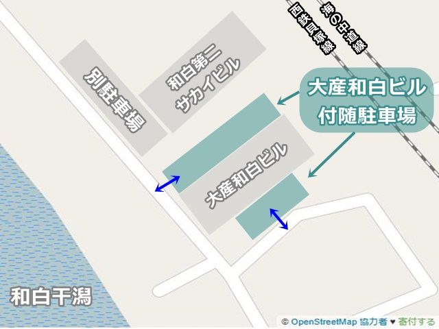駐車場周辺地図