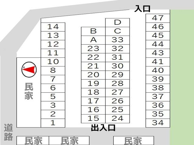 駐車場区画図