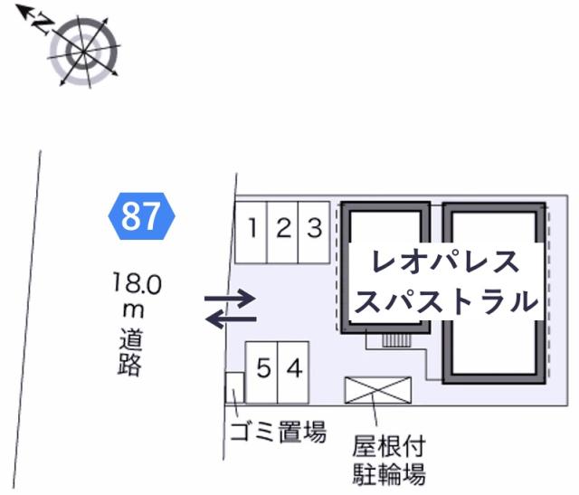 レオパレスパストラル駐車場【28942】の駐車場写真