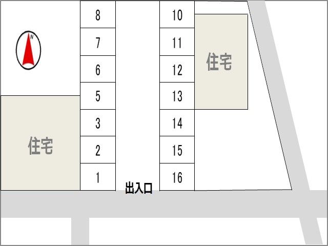 駐車場区画図