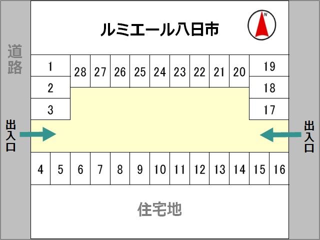 駐車場区画図