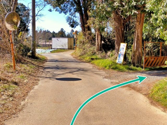 駐車場道順③