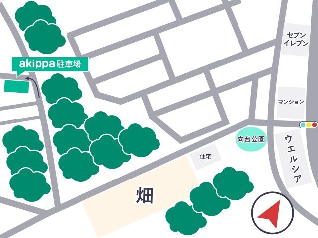 駐車場周辺地図