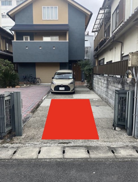 北山駅徒歩5分　上賀茂桜井町98駐車場の駐車場写真