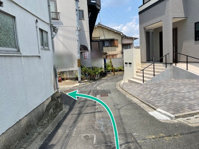 左折の場合(反対側)