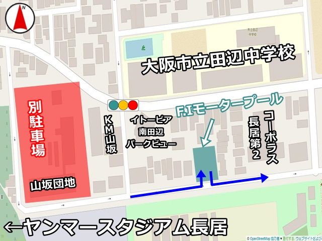 駐車場周辺地図