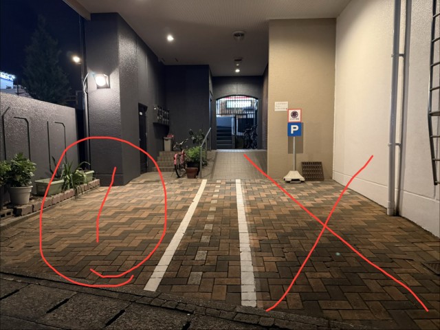 大甲橋ビル駐車場の駐車場写真