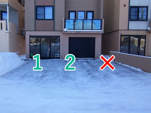 白石区栄通5-3-3駐車場の駐車場写真