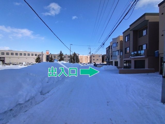 白石区栄通5-3-3駐車場の駐車場写真