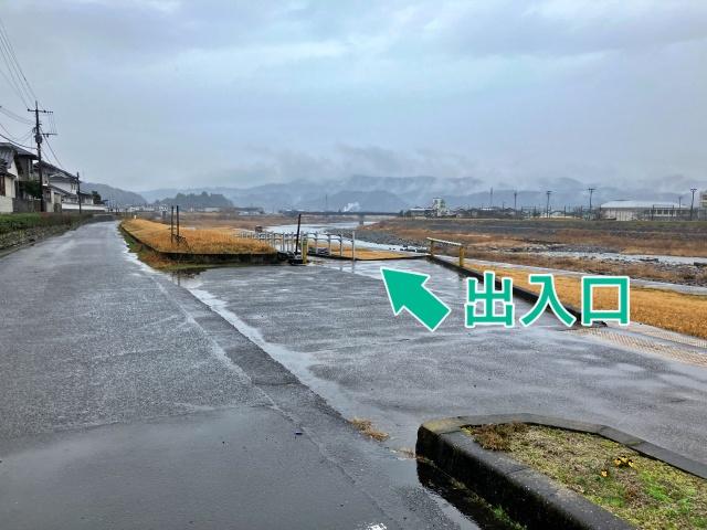 河川敷駐車場D【日田川開き観光祭 5月24日(日)】の駐車場写真