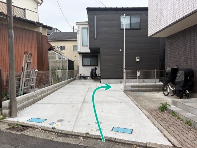 [334a8]中原区中丸子▽個宅アキッパ駐車場の駐車場写真