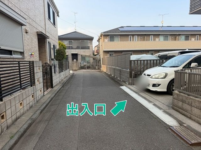 【西側】錦1丁目24-19☆アキッパ駐車場の駐車場写真