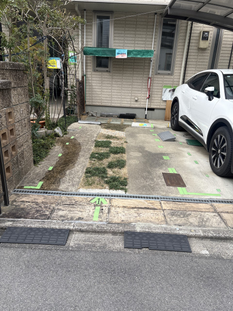 南区唐橋平垣町5 個人宅◉アキッパ駐車場の駐車場写真