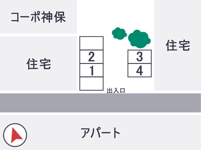 駐車場区画図