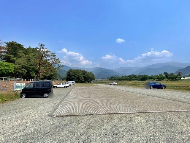 ⑦メセナホール南側河川敷駐車場【第39回須坂みんなの花火大会公式】の駐車場写真