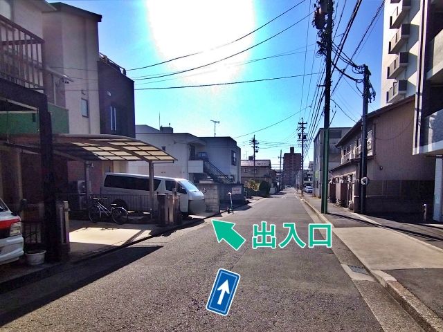 東区矢田2-14-9駐車場の駐車場写真