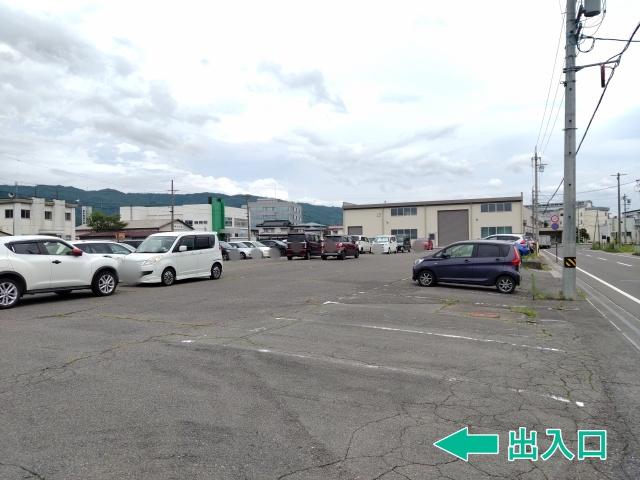 【諏訪湖の花火】8/15 akippa ライト光機製作所 第2工場臨時駐車場の駐車場写真