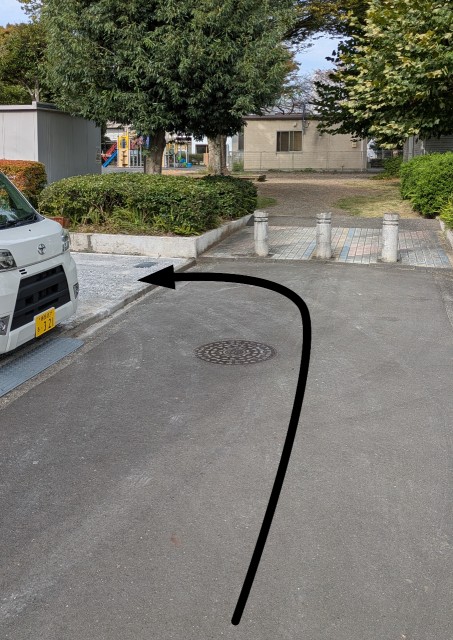 鳳マンション第二駐車場の駐車場写真