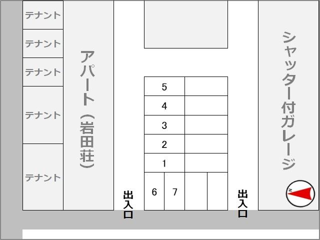 駐車場区画図