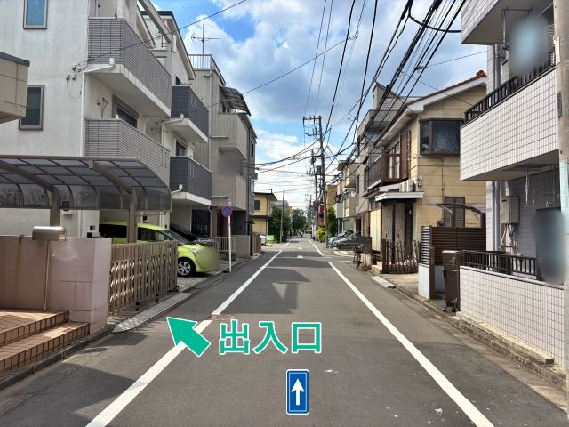 [35caf]幸区古市場1丁目 個宅アキッパ駐車場の駐車場写真