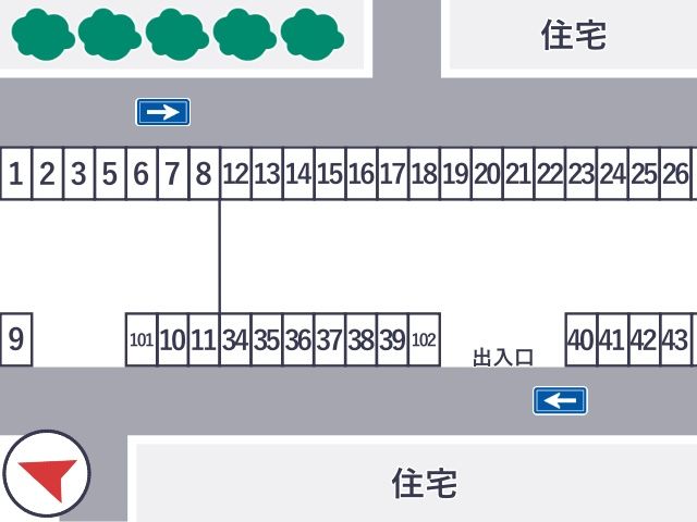 駐車場区画図